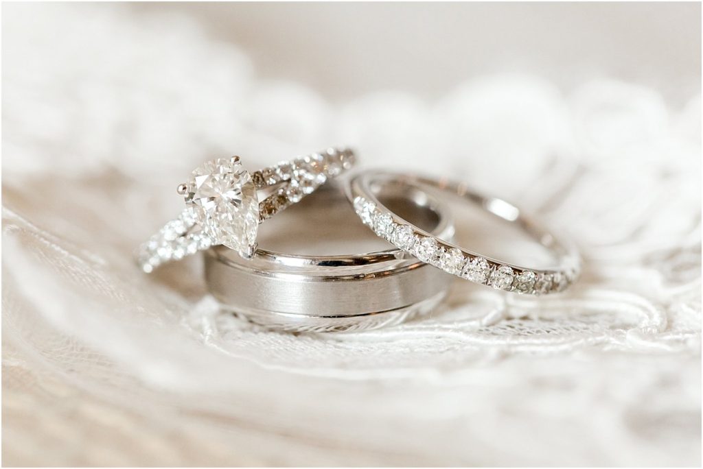 3 bagues de mariage